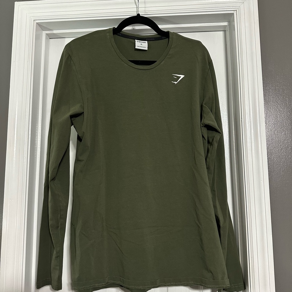Gymshark Olive Long Sleeve Tee